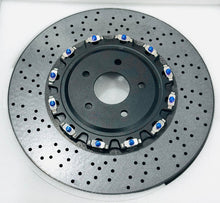 Load image into Gallery viewer, Supertec Racing Carbon Ceramic Brake Disc upgrade for the Nissan GTR and Nissan Skyline R32 GTR, R33 GTR and R34 GTR. Designed and optimised for high end performance for street and track day driving. 