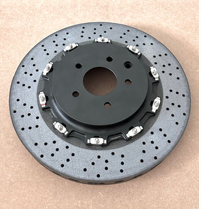 Supertec Racing Carbon Ceramic Brake Disc upgrade for the Nissan GTR and Nissan Skyline R32 GTR, R33 GTR and R34 GTR. Designed and optimised for high end performance for street and track day driving. 