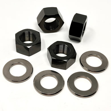 Titanium DLC Nissan Skyline GTR Axle Nuts