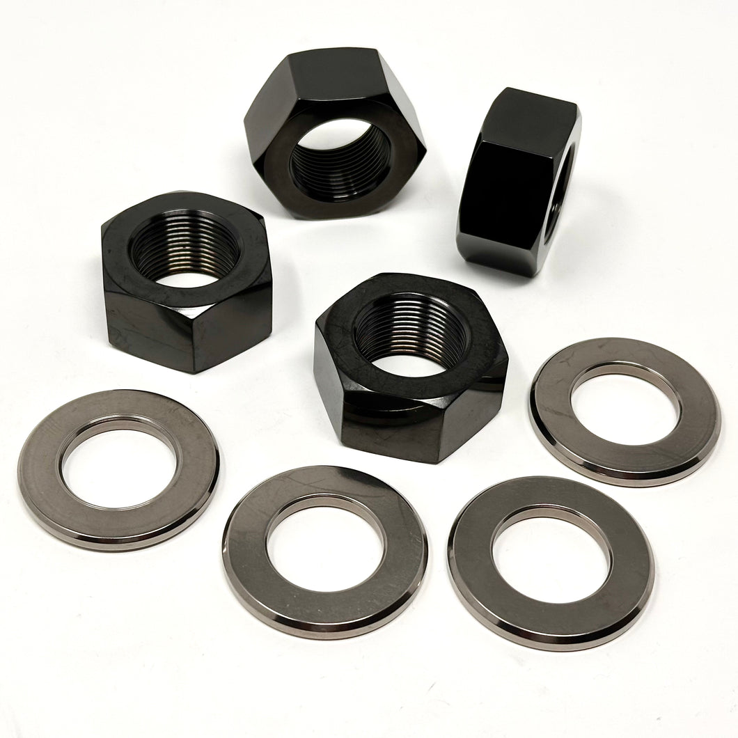 Titanium DLC Nissan Skyline GTR Axle Nuts