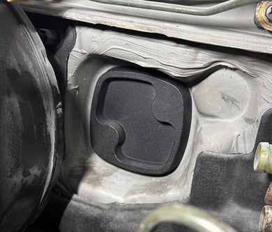 Nissan Skyline Clutch Master Cylinder/Booster Delete Plate - R32 R33 R34 Models including GTR and GTST and GTT Variants. Ideal for when using a 8HP and DCT gearboxes. 